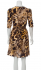 Abito leopardato midi